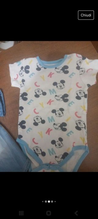 Set 3 pezzi estivi neonato
