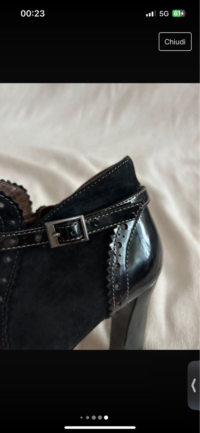 stivaletto tosca blu