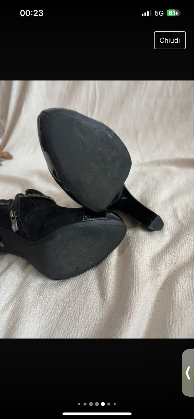 stivaletto tosca blu