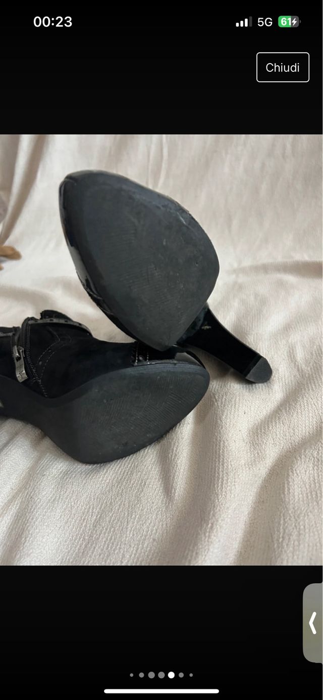 stivaletto tosca blu