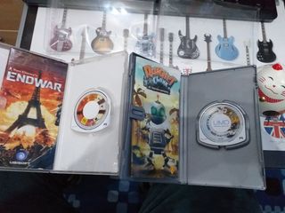 RATCHET & CLANK   + TOM CLANCY'S ENDWAR - PSP