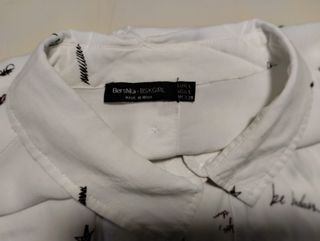 Camisa algodón chica talla L