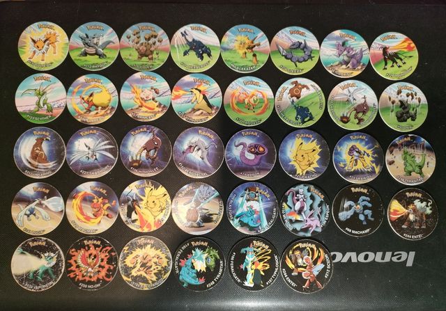 Colección tazos league 1