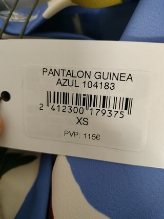 Pantalón Cossy XS nuevo