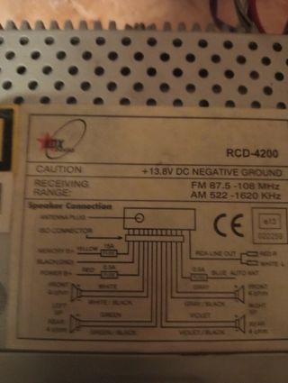 Equipo de sonido coche