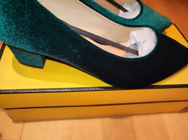 Zapatos de mujer terciopelo