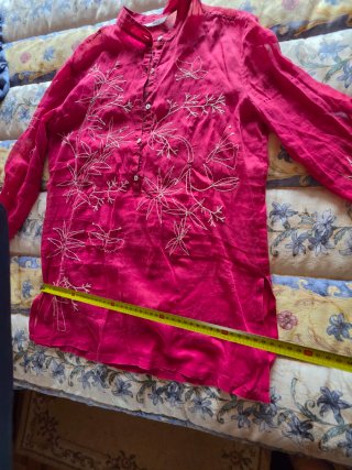 Bluson rojo Mango talla L