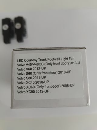 Luces Led habitáculo Volvo