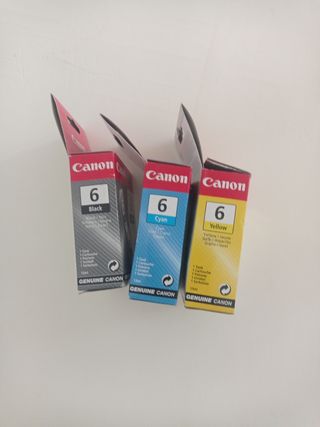Lote cartuchos tinta CANON BCI-6