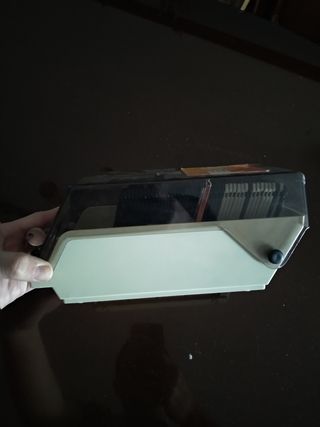 Caja vintage para disquetes pc con llave