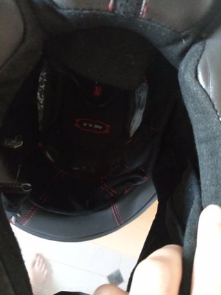 Casco inteligente de carbono talla L