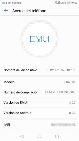 Huawei P8 lite 2017