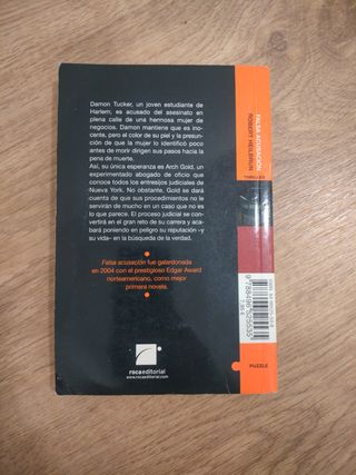Libro falsa acusación Policíaca