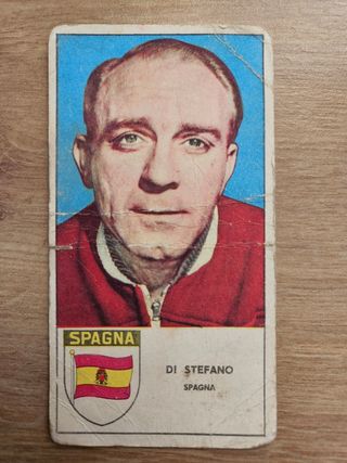 Cromo vintage Di Stefano. España. 1962