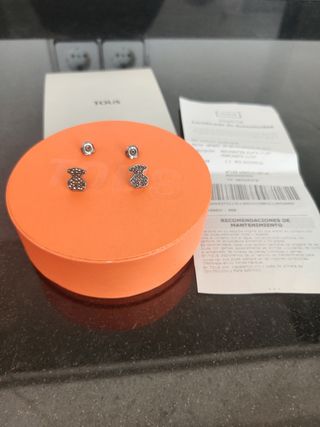 Pendientes tous plata con espinelas