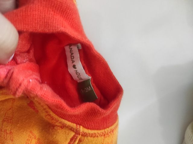 Conjunto bebé Canadá House 1 a 3 meses