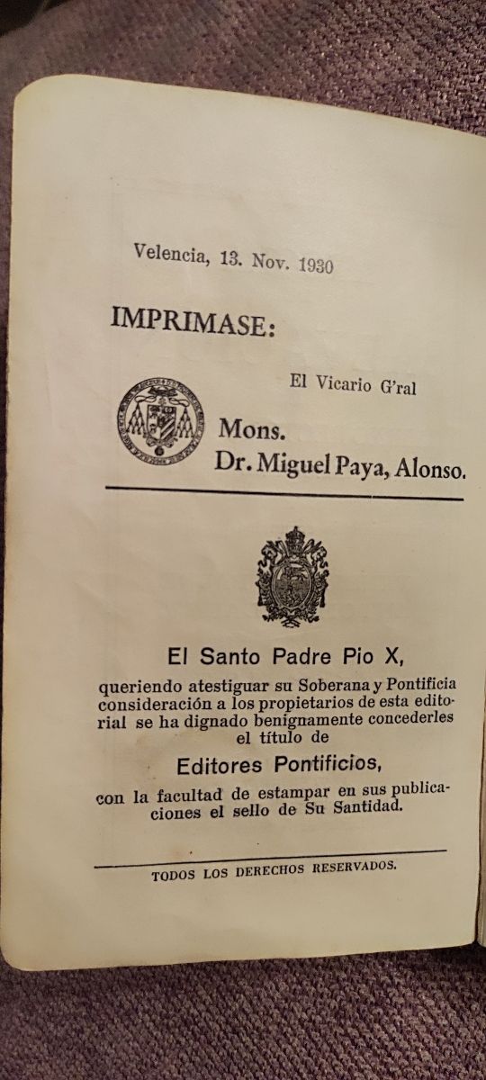 Áncora de salvación, 1930