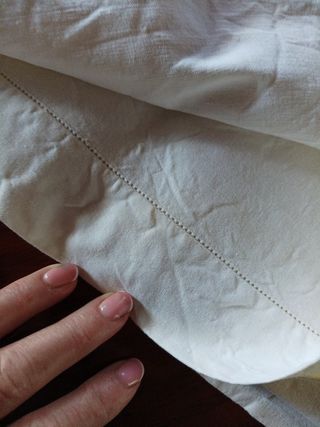 Lenzuola di misto lino e 2 federe