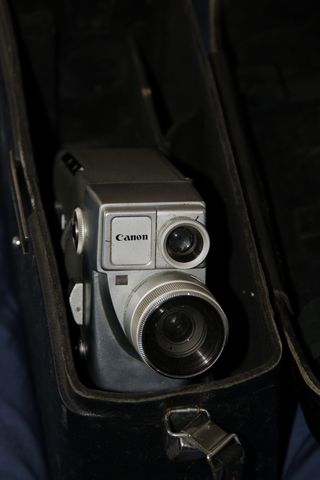 Camara de cine súper 8 de Canon