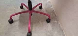 Silla despacho rosa ikea