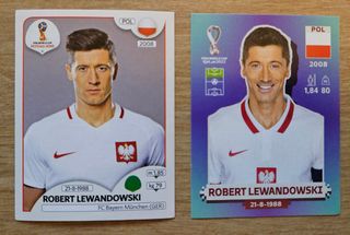 Cromos Lewandoski. Polonia. Mundial 