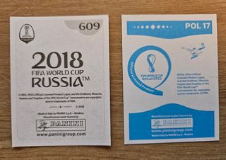 Cromos Lewandoski. Polonia. Mundial 