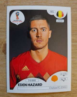 Cromo Hazard. Mundial Rusia 2018. Panini