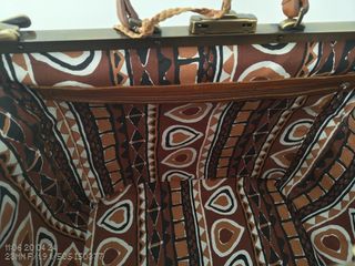 Maleta de piel antigua hecha a mano