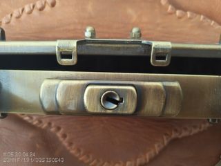 Maleta de piel antigua hecha a mano