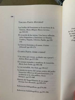 Feminismos, cuerpos, escrituras