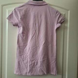 POLO bimba a mezze maniche lilla