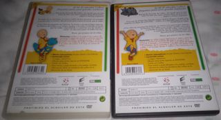 Pack DVD/Serie Caillou/Números 1 y 2