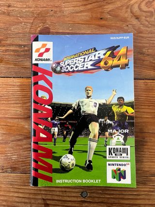 Manual international superstar soccer 64