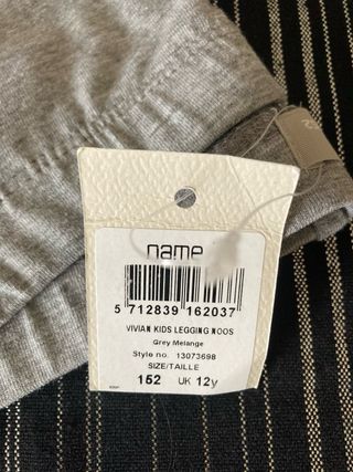 Completo Name 13-14 anni leggins e t-shirt