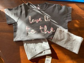 Completo Name 13-14 anni leggins e t-shirt