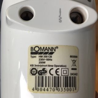 Cabezal batidora Bomann