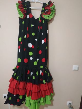 Traje de flamenca
