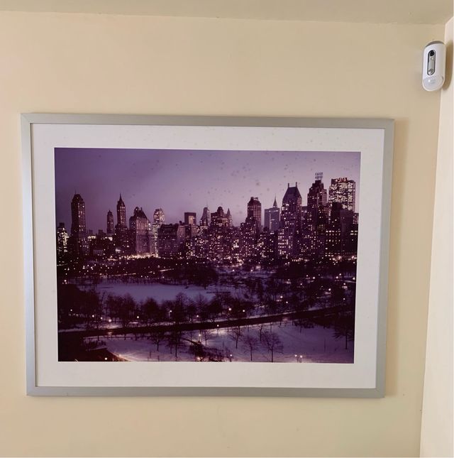 Cuadro de New York de noche