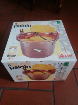 Paiolo in Rame Ardes completo di accessori