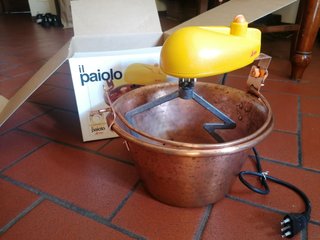 Paiolo in Rame Ardes completo di accessori