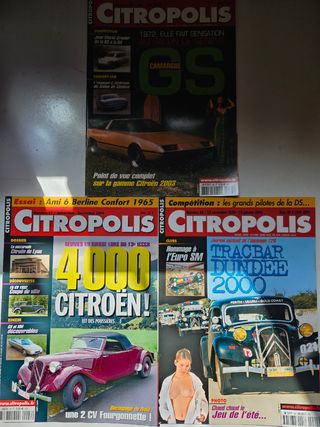 Revistas Citroen Citropolis 11 numeros