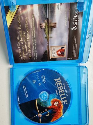 Rebelle bluray Disney Pixar NO español!!!
