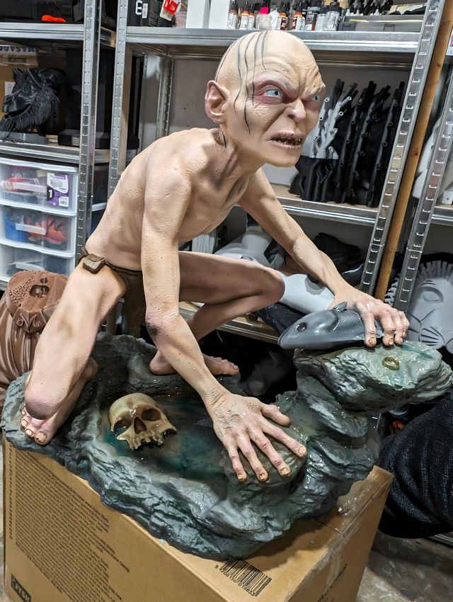 El señor de los anillos - Golum a tamaño real