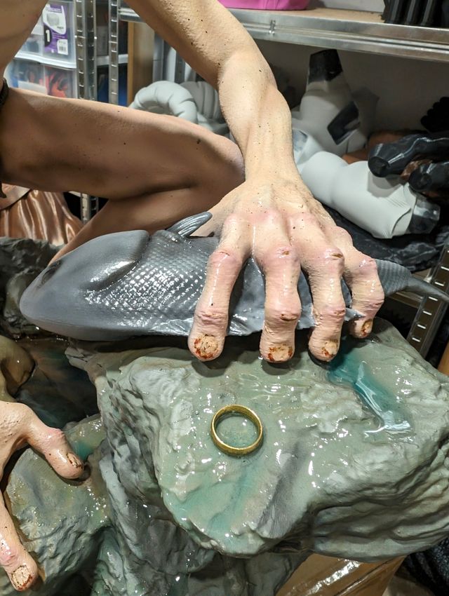 El señor de los anillos - Golum a tamaño real