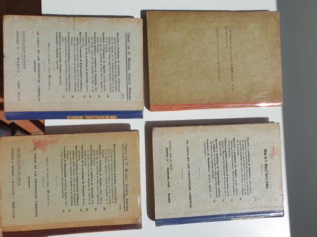 LOTE LIBROS ANTIGUOS