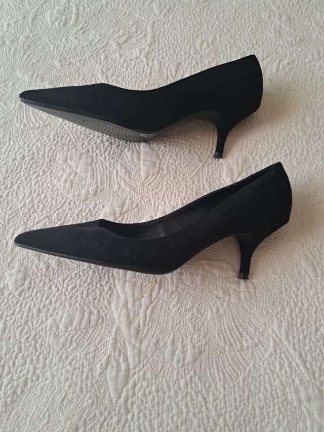 Stiletto ante negro Mango