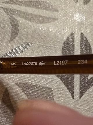 Gafas de vista Lacoste