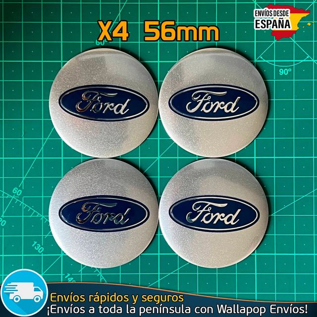 X4 Emblemas Ford 56mm Pegatinas Tapacubos Llantas