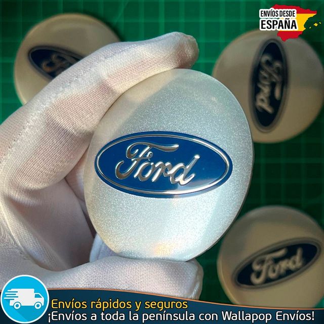 X4 Emblemas Ford 56mm Pegatinas Tapacubos Llantas
