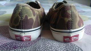 Vans camuflaje 